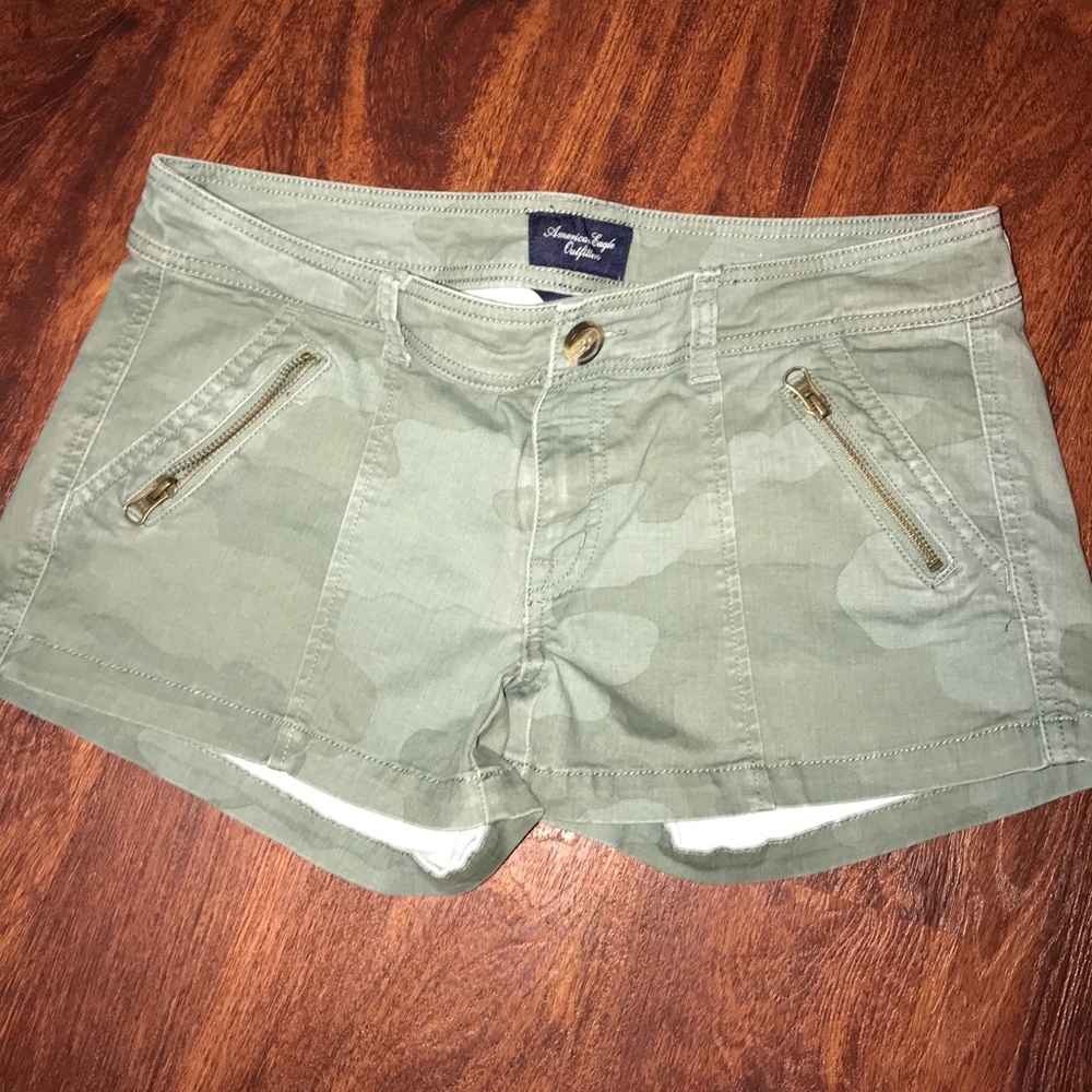 Green Camo shorts